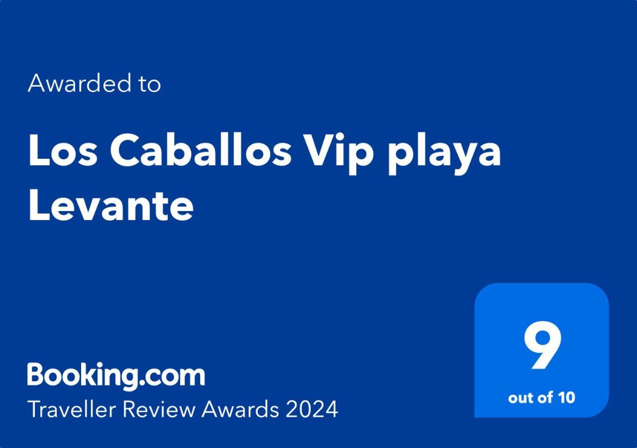 Los Caballos Vip Playa Levante Benidorm Buitenkant foto